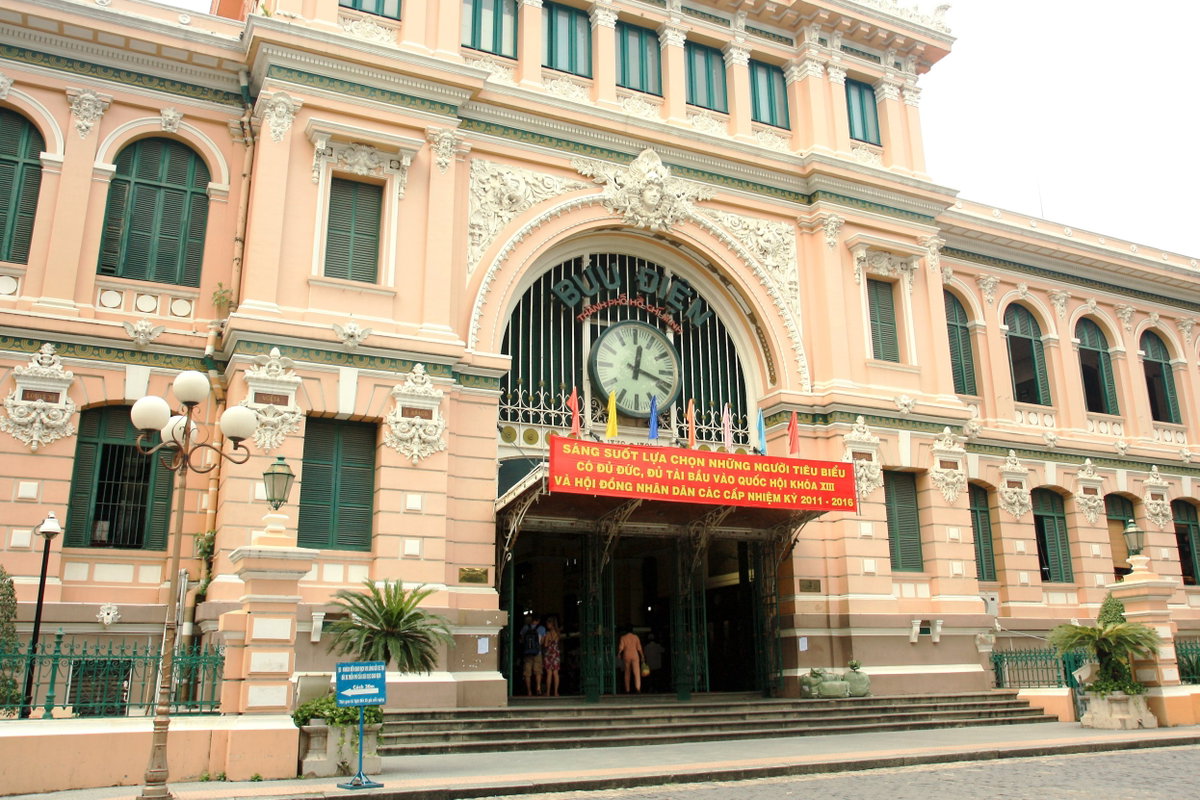 Saigon post office, Ho Chi Minh City, Vietnam, 2011