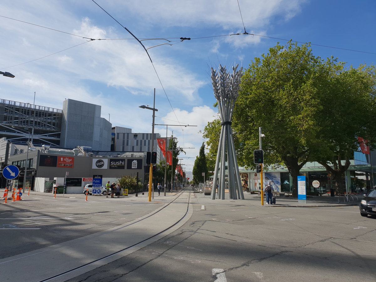 Christchurch Central City, Christchurch, New Zealand, 2019