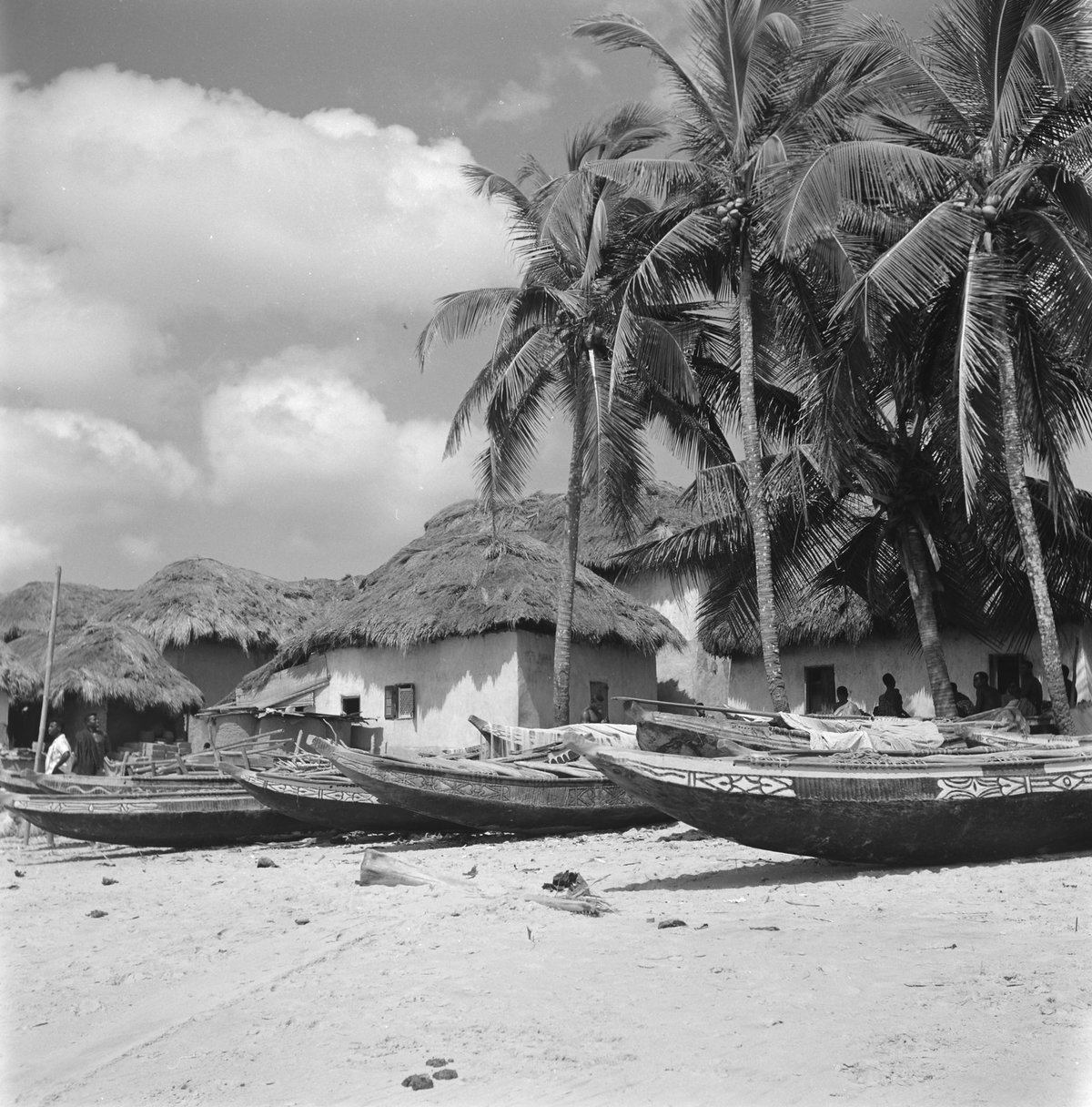 EU: Vissersdorp (1966), Anomabu, Ghana, 1966