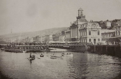 Muelle de Pasajeros, 1888 - Félix Leblanc, Valparaíso, 1888