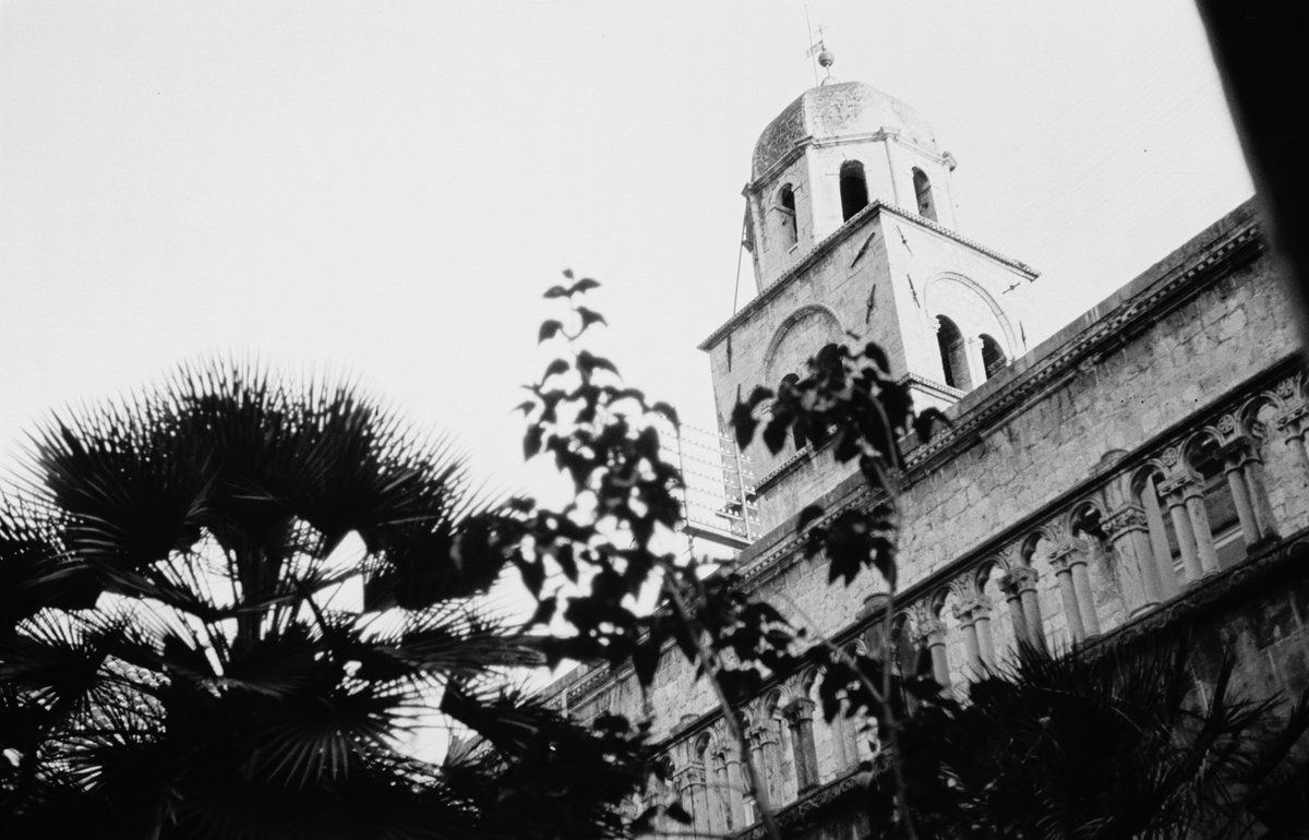 EU: Travel photos Croatia. Dubrovnik (Ragusa). Mounting tower in the old town (1939), Dubrovnik, Croatia, 1939