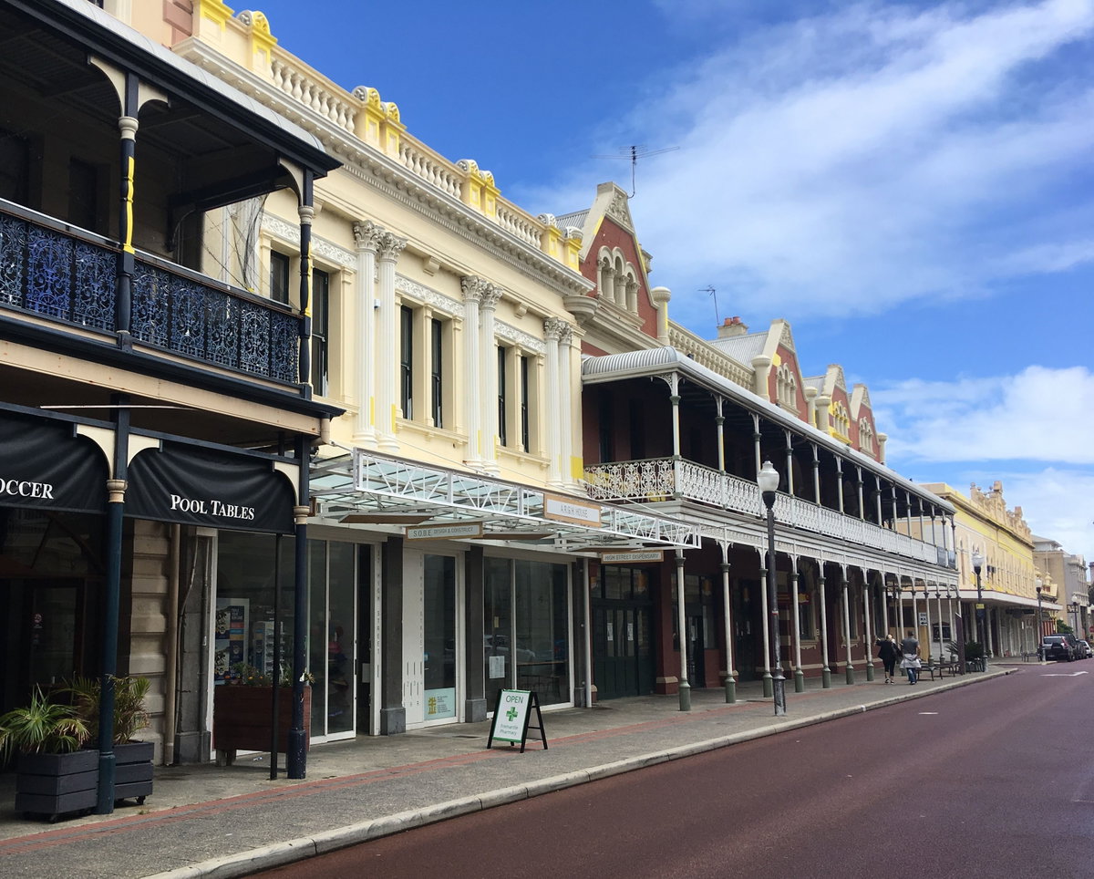 High Street in Fremantle, Fremantle, Australia, 2018