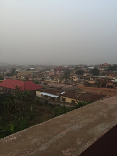 Cloudy mood, Kumasi — photos through time