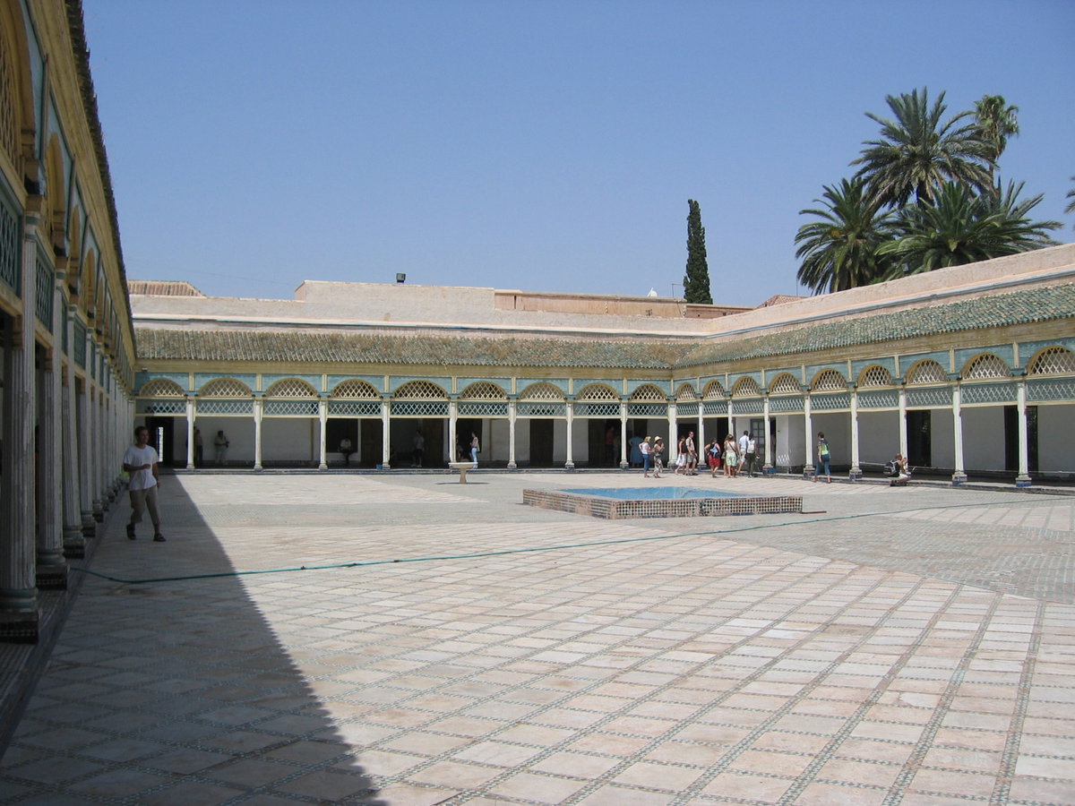 Bahia palace, Marrakech, Morocco, 2006
