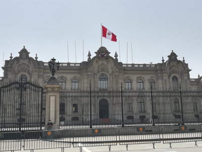 Palacio de gobierno peruano, Lima, 2022