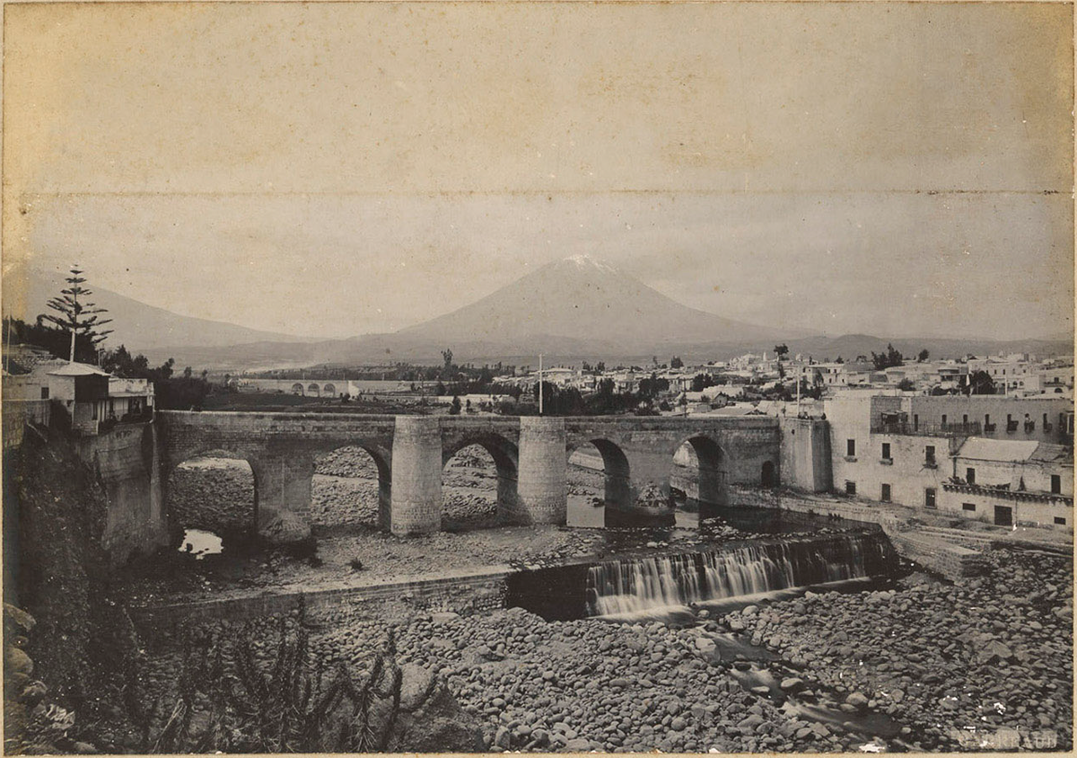 N° 276. Arequipa, Puente piedra, Arequipa, Peru, 1900