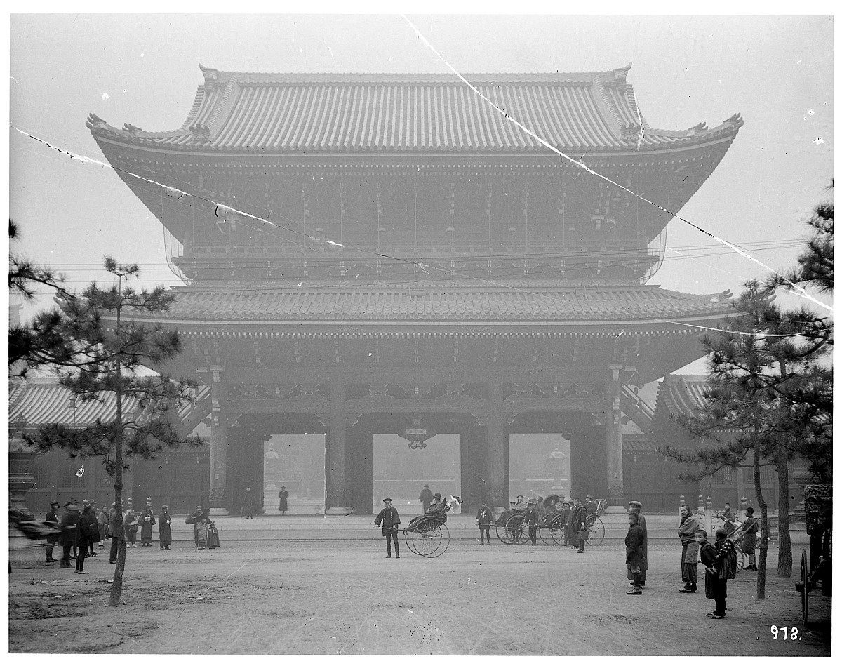 EU: Higashi Hongan-ji (1913), Kyoto, Japan, 1913