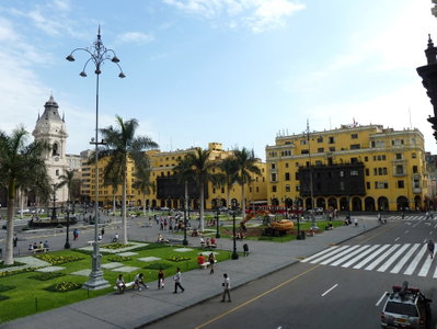 Plaza de Armas - Lima Peru en, Lima, 2012