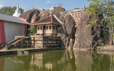 SL Anuradhapura Isurumuniya Temple, Anuradhapura, 2020