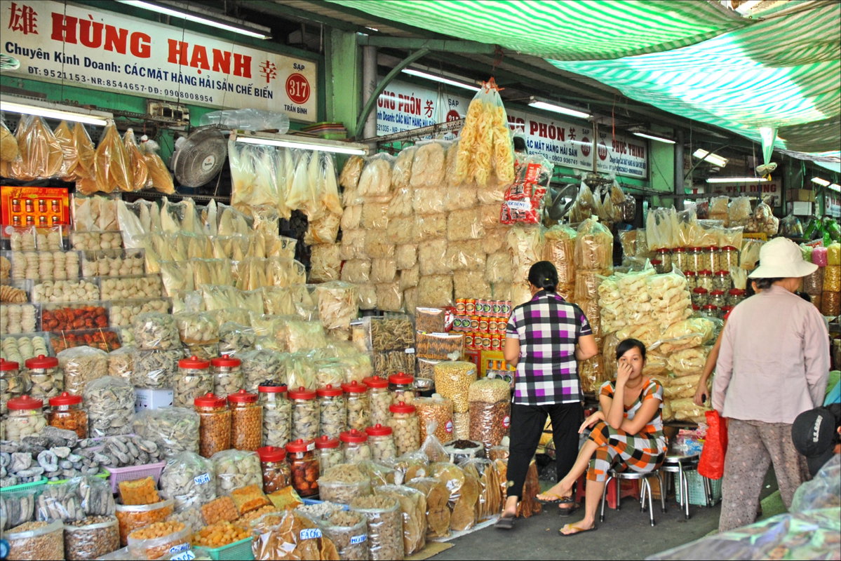 Le marché de Binh Thay (Hô Chi Minh-Ville), Ho Chi Minh City, Vietnam, 2011