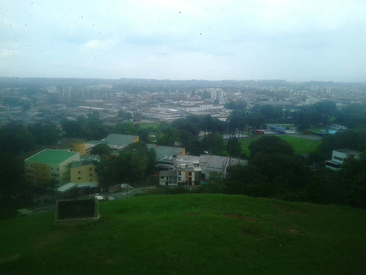 Popayán desde el Morro de Tulcán 01, Popayán, Colombia, 2016