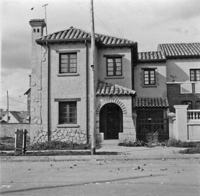 EU: "Mitt hus i Bogotá, november 1934" (1934), Bogotá, 1934