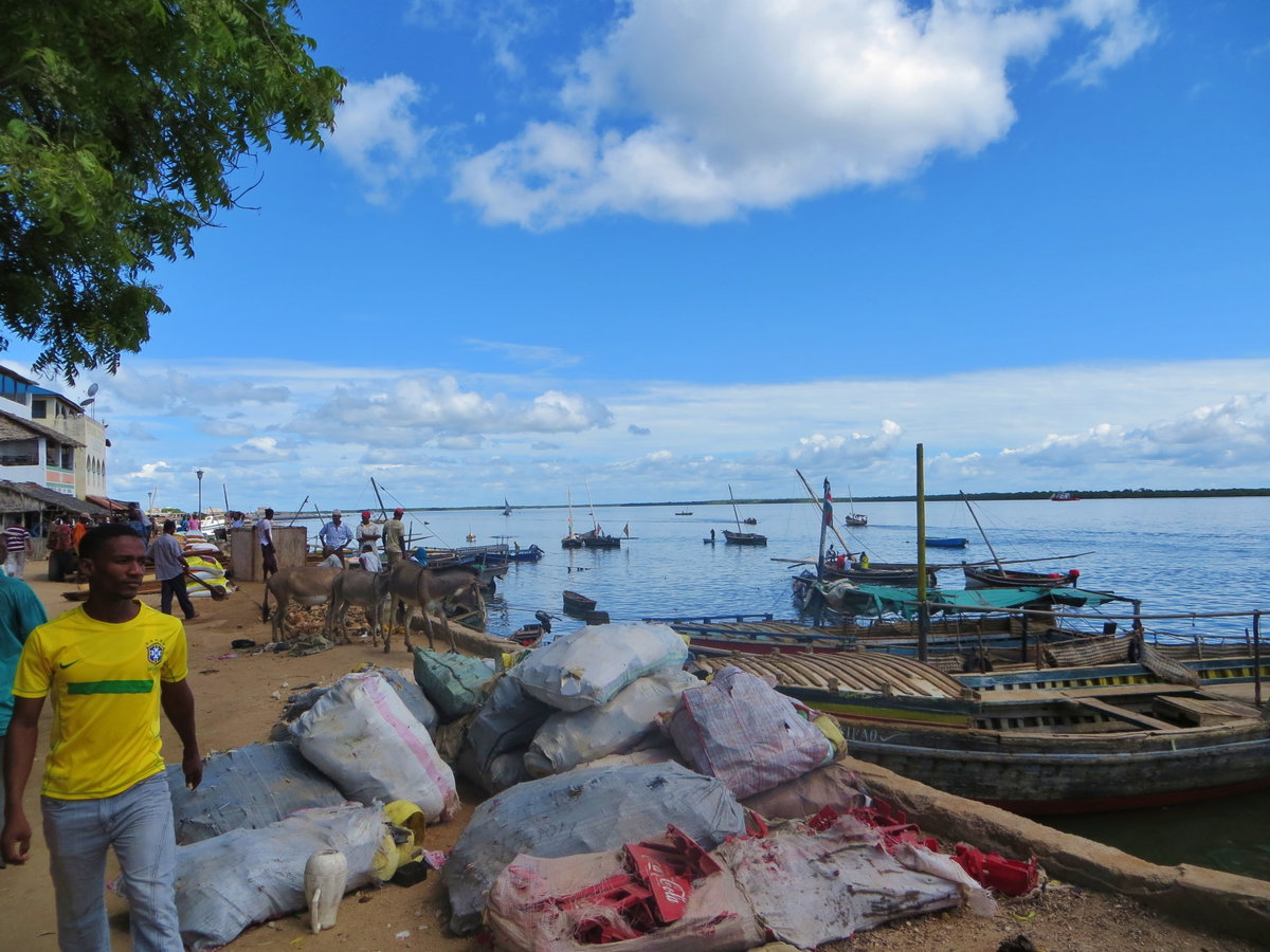 Bord de mer de Lamu, Lamu, Kenya, 2012