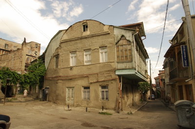 A street in Old Tbilisi, Tbilisi — photos through time