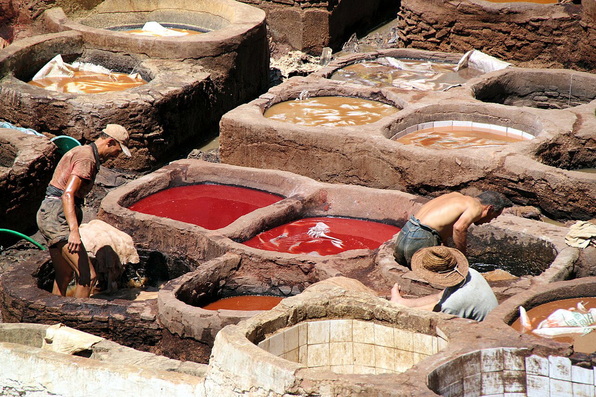 Tanneries - Fès, Fez, Morocco, 2012