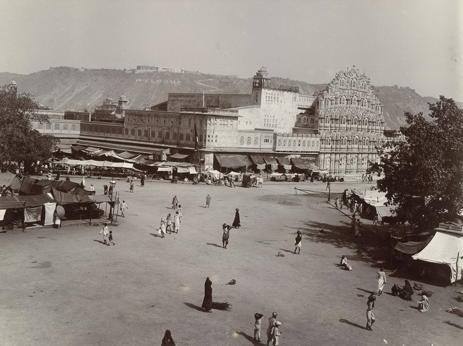 The Hawa Mahal, Jaipur, Jaipur, India, 1905