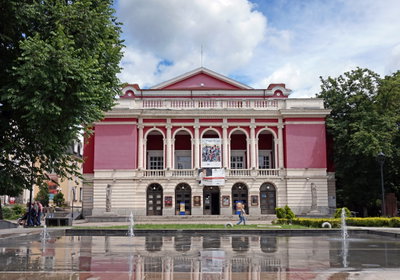 Trinity Church Ruse entrance, Ruse — photos through time