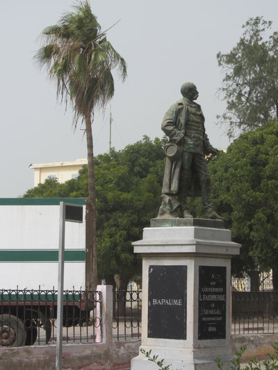 Saint-Louis - Statue de Faidherbe, Saint-Louis, 2013