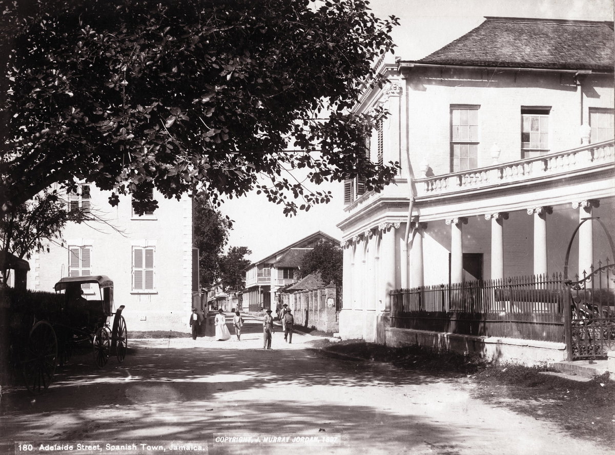 J. Murray Jordan - Adeliade Street, Spanish Town, Jamaica, Spanish Town, Jamaica, 1887