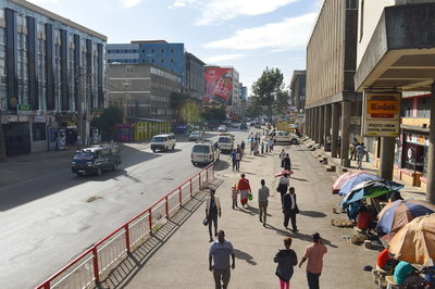Adwa Street, Addis Ababa, 2016