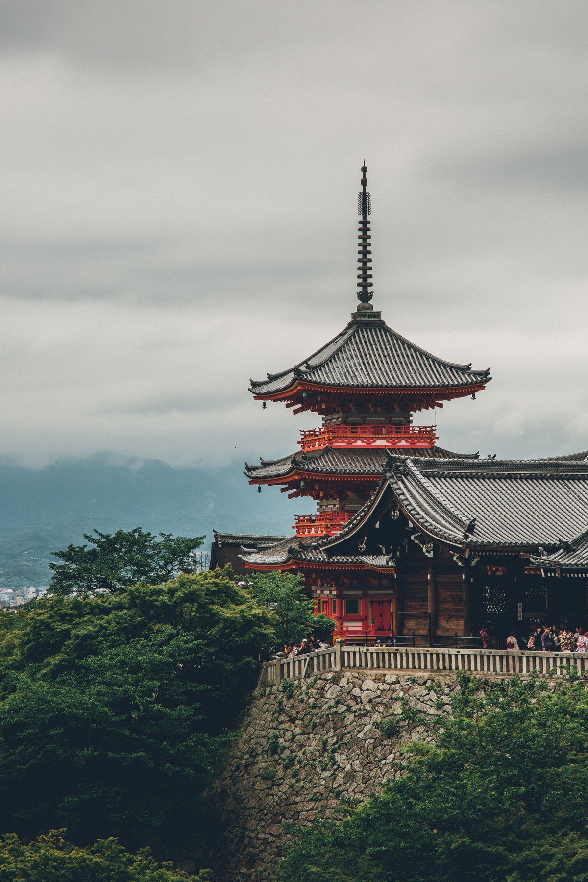 Kiyomizu-dera, Kyōto-shi, Japan (Unsplash), Kyoto, Japan, 2017