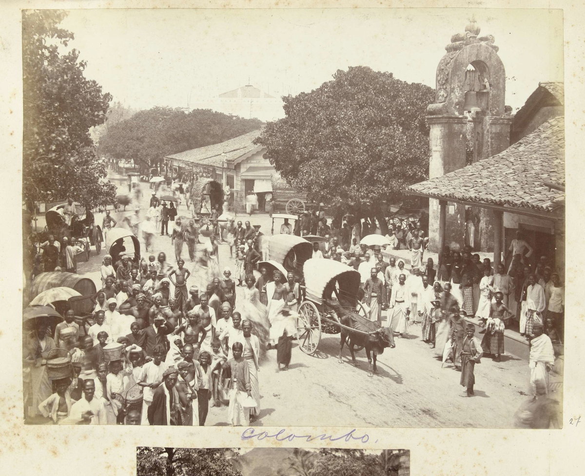 EU: The Old Belfry in Pettah, Colombo (1900), Colombo, Sri Lanka, 1900