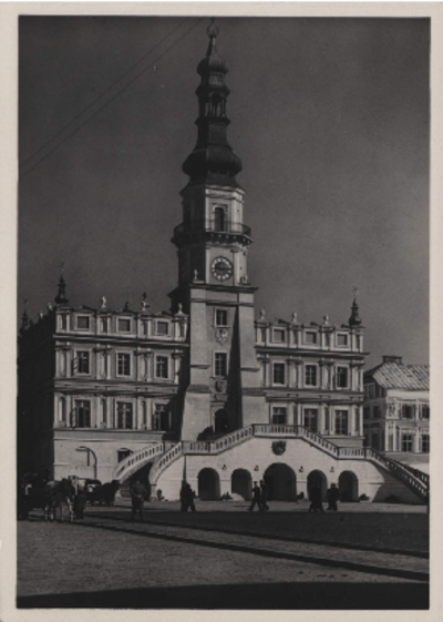EU: Zamość (woj. lubelskie). Ratusz (1939), Zamość, 1939