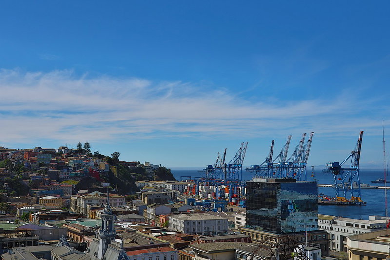 Look Down in 2018 — The port of Valparaíso - Wikimedia Commons