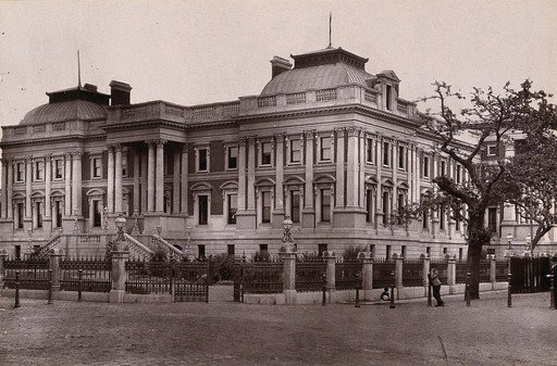 EU: Cape Town, South Africa: houses of parliament (1888), Cape Town, South Africa, 1888