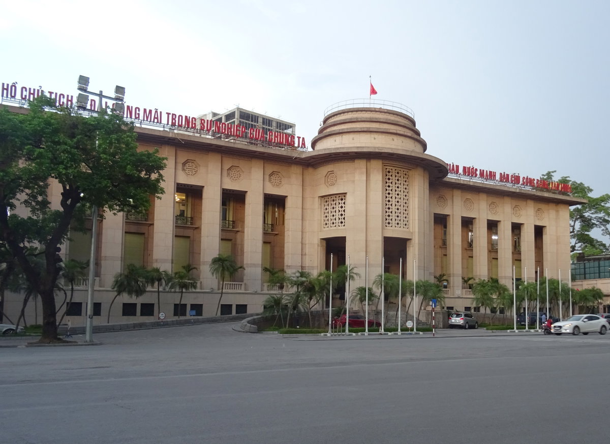 Headquarter of Vietnam National Bank, Hanoi, Vietnam, 2018