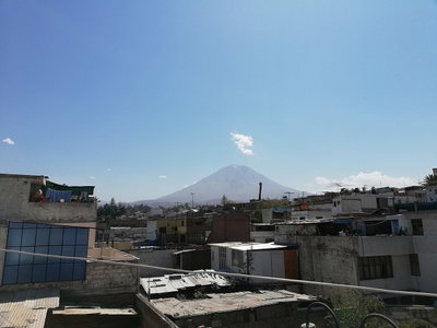 Blick auf den Misti von Arequipa, Arequipa, 2018