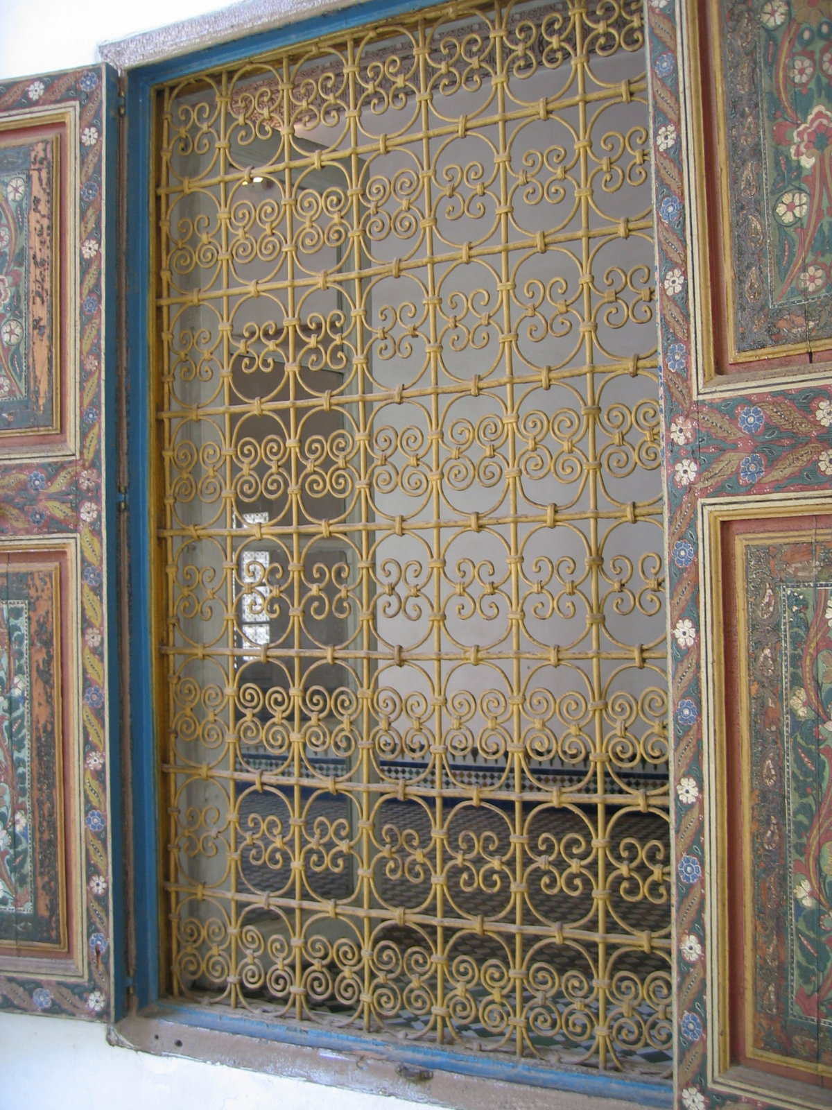 Bahia palace, Marrakesh, Morocco, 2006
