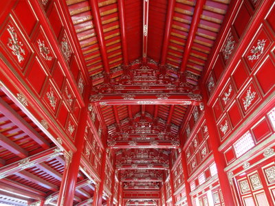 Detail from the Hue Citadel, Hue, 2011