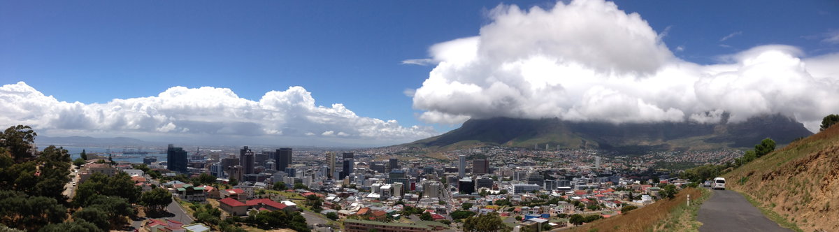 Cape Town City Bowl from Signal Hill, Cape Town, South Africa, 2014