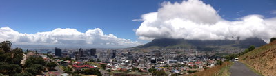 Cape Town City Bowl from Signal Hill, Cape Town, 2014