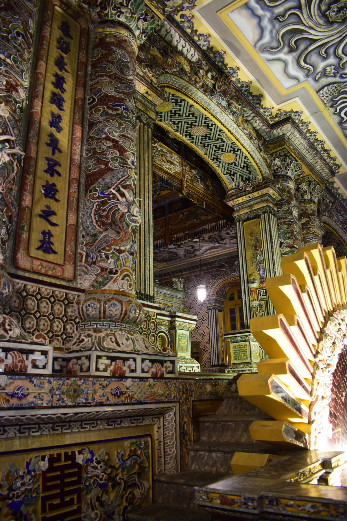 Khai Dinh Tomb, Hue, Vietnam, 2018
