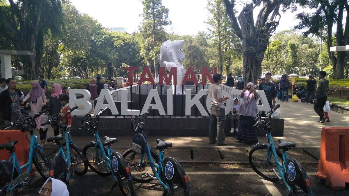 Taman Balai Kota Bandung, Bandung, Indonesia, 2019