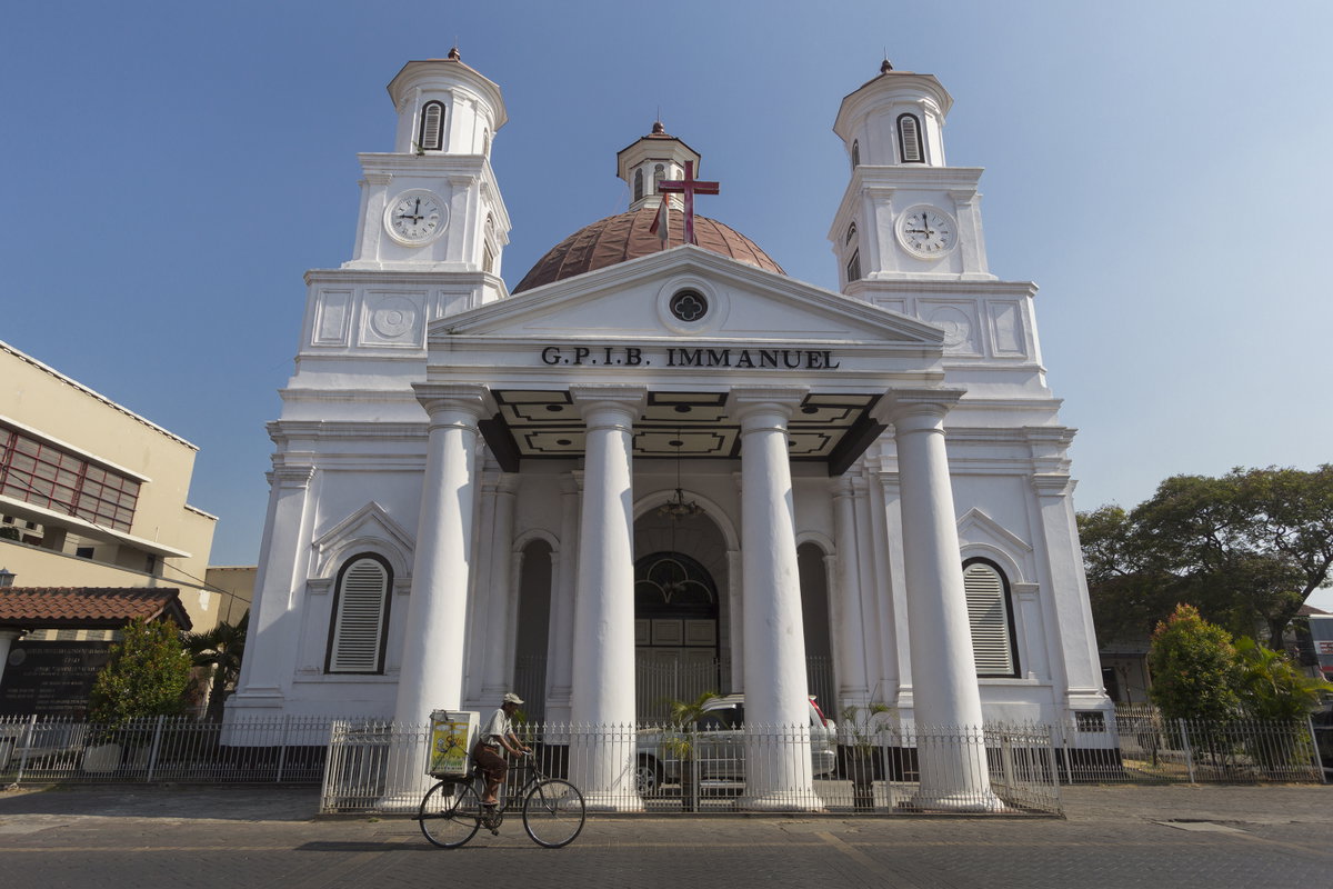 Gereja Blenduk Kota Lama Semarang, Semarang, Indonesia, 2015