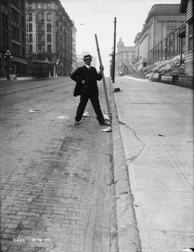 Seattle - Fourth Avenue between Marion and Madison, Seattle — photos through time