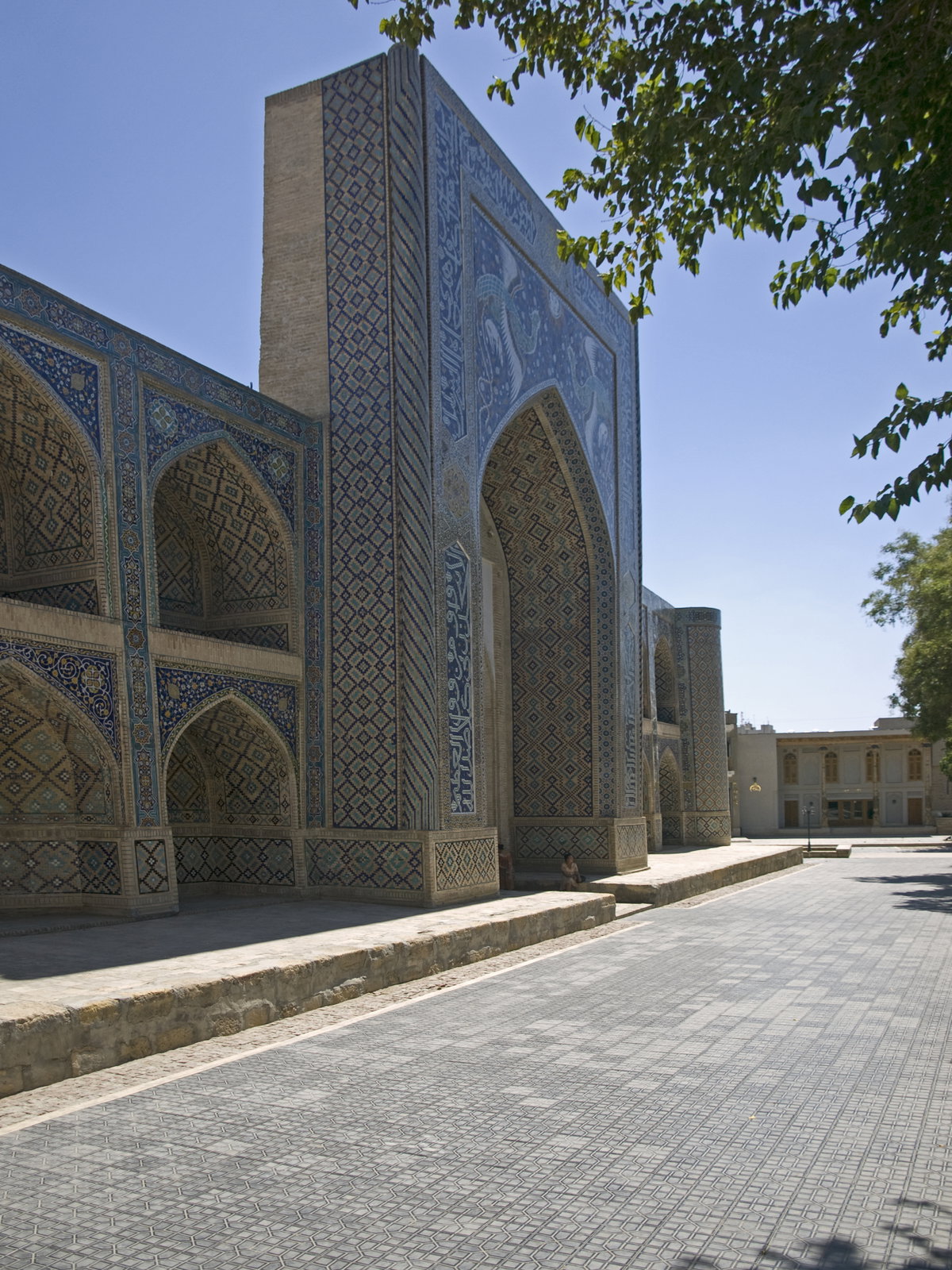 Bukhara Divanbegi Madrasa front 3, Bukhara, Uzbekistan, 2015