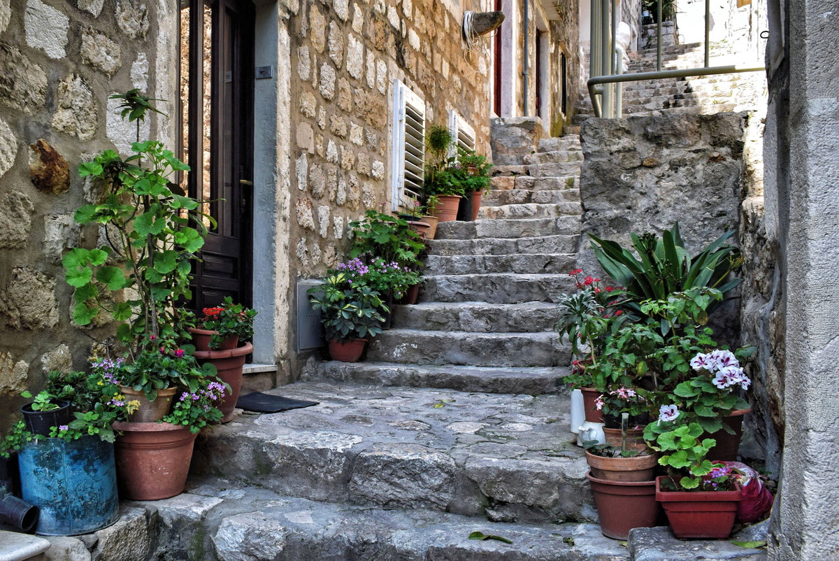 Steps, Dubrovnik, Croatia, 2018