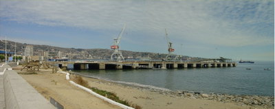 Muelle Barón, Valparaíso, 2006