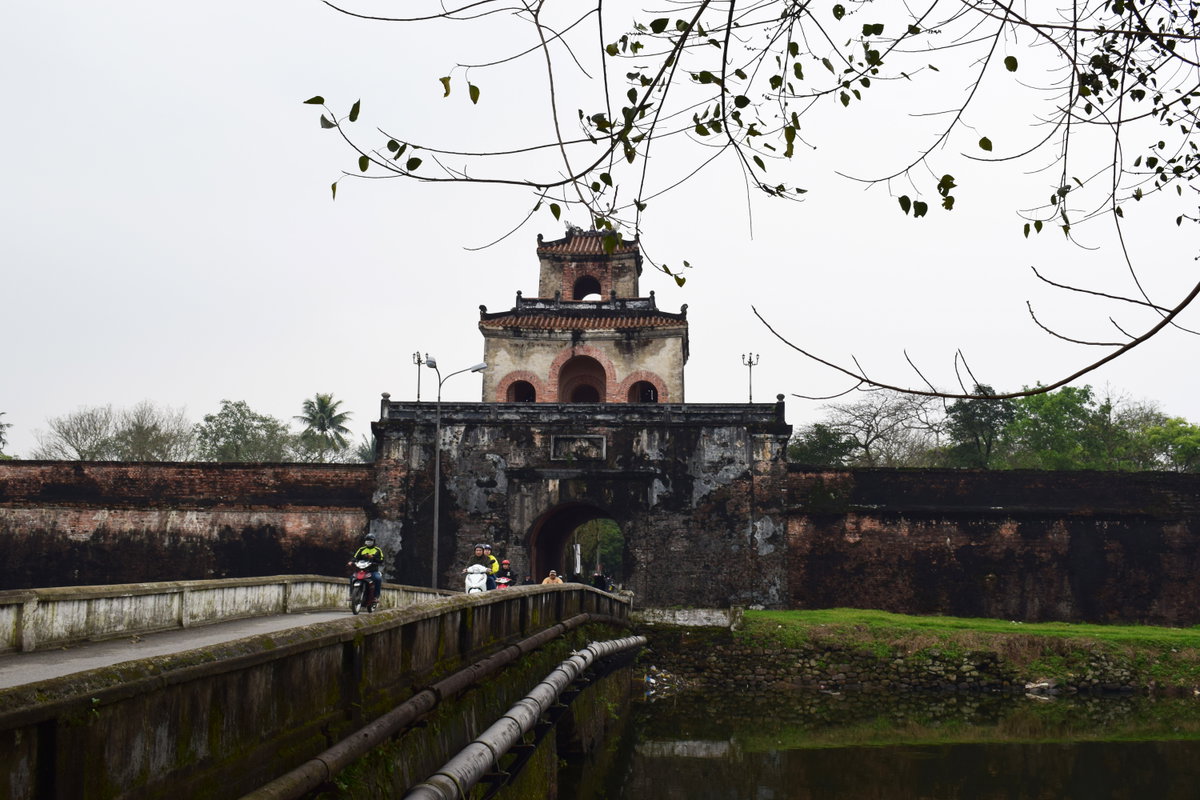 Perimeter of Huế Citadel, Hue, Vietnam, 2018