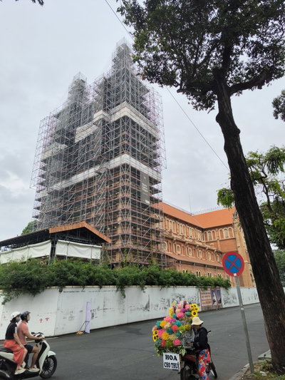 Notre-Dame Cathedral Basilica of Saigon (Nhà thờ chính tòa Đức Bà Sài Gòn), Ho Chi Minh City, 2023