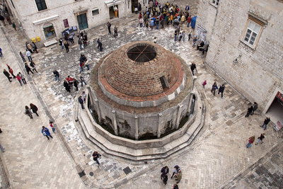 Big Onofrios Fountain, Dubrovnik, 2009