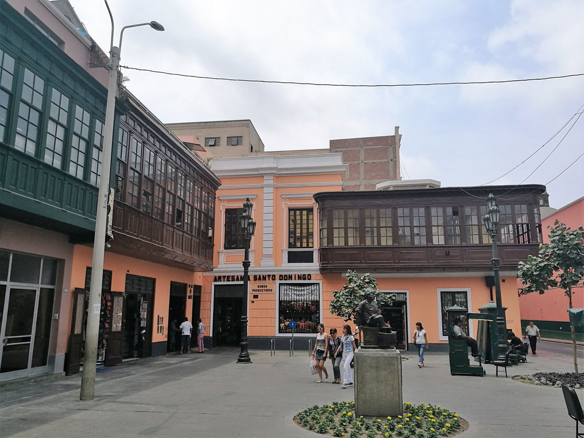 Plazoleta de Santo Domingo, LIma, Lima, Peru, 2017