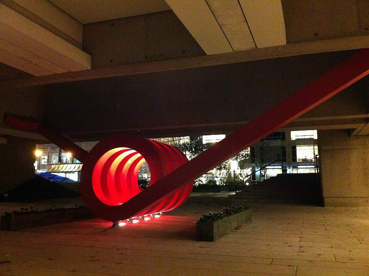 Red Spring on Hornby St, Vancouver, Canada, 2011