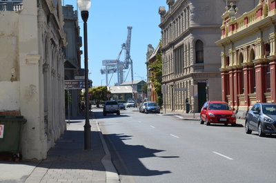 Cliff Street from the south, Fremantle, 2017