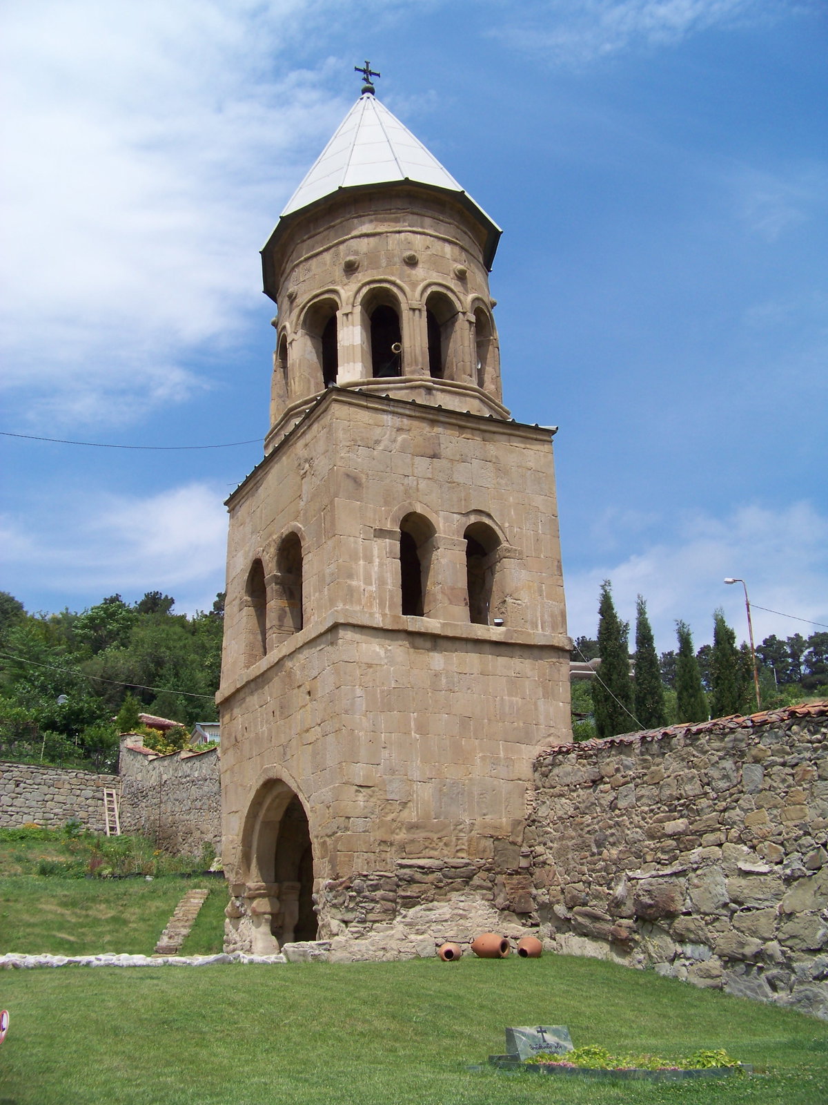 Samtavro belltower, Mtskheta, Georgia, 2017
