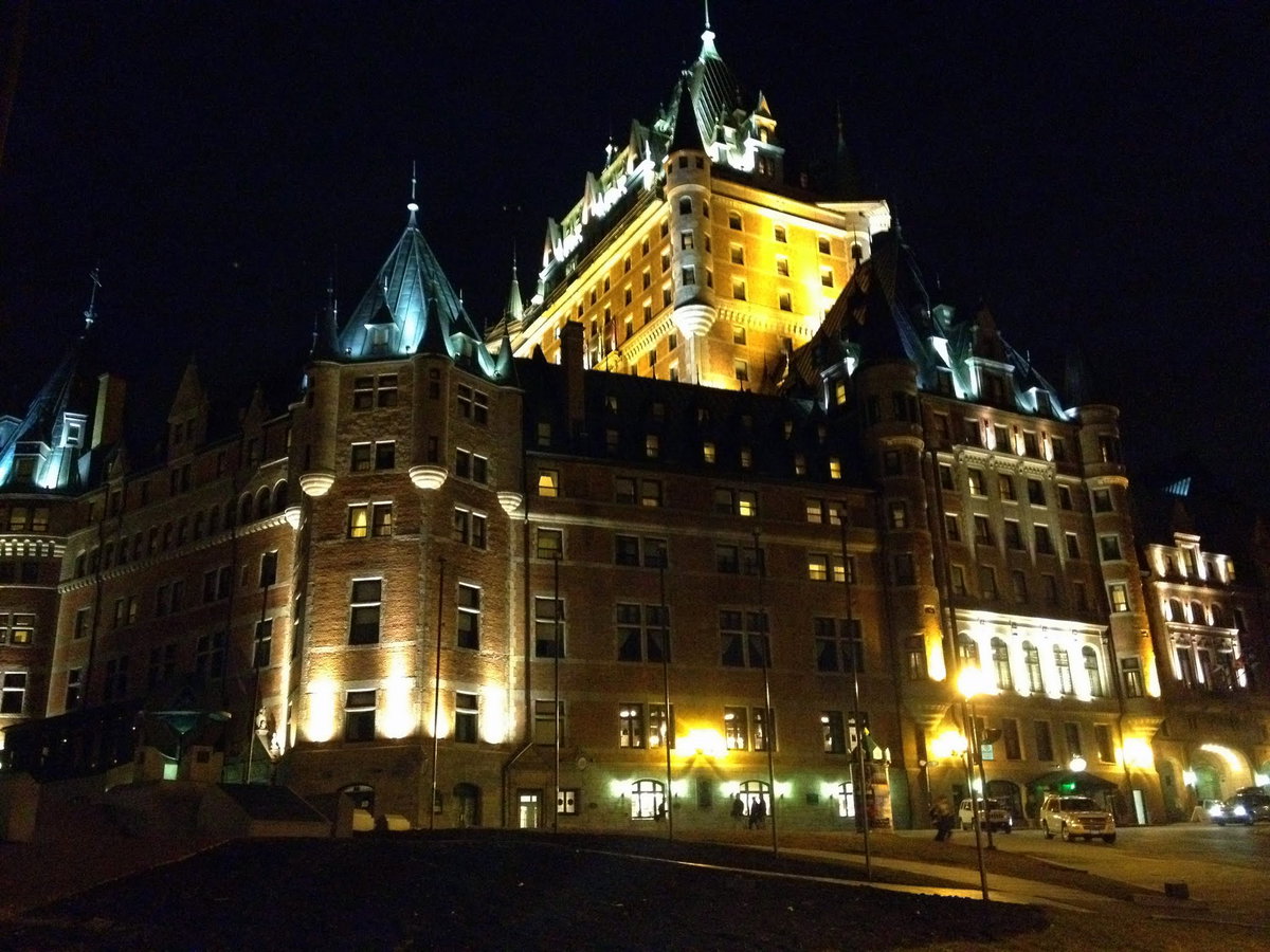 Le Château Frontenac, Quebec City, Canada, 2012